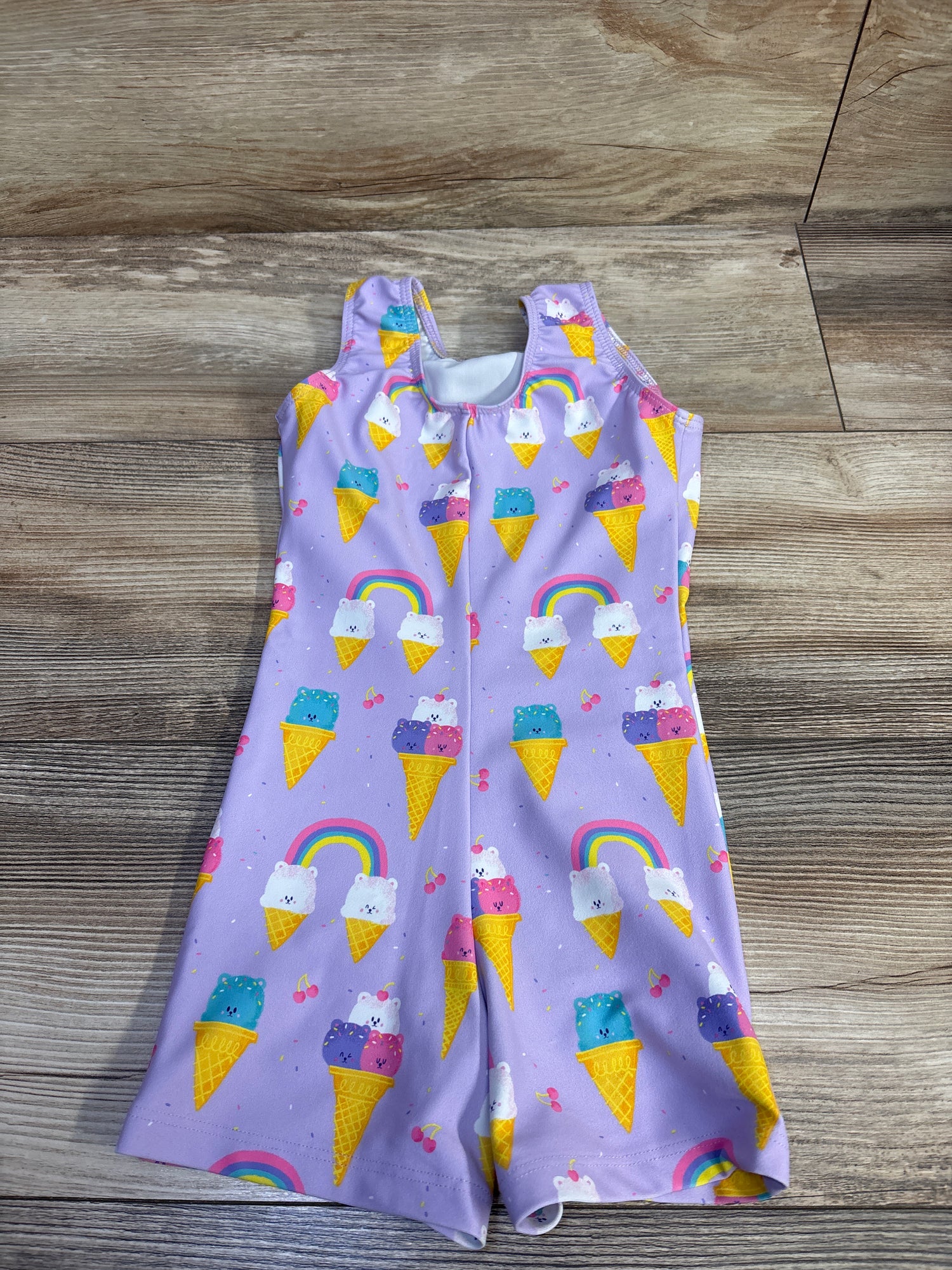 Destira Ice Cream Leotard Purple sz 5T