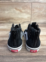 Vans Sk8-Hi Zip Shoes, Black sz 7c
