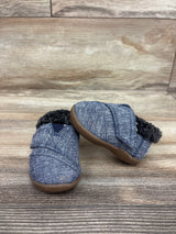 Toms Tiny House Slippers in Blue Chambray sz 2c