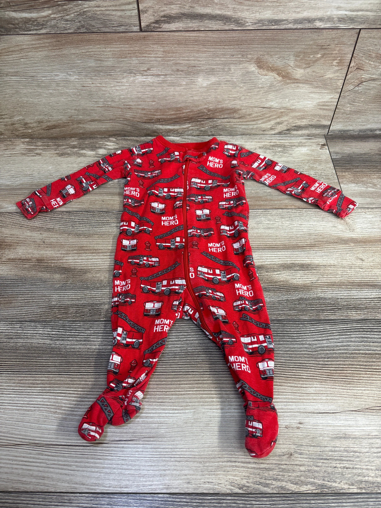 Pjs Place Fire Truck Sleeper Red sz 0-3m