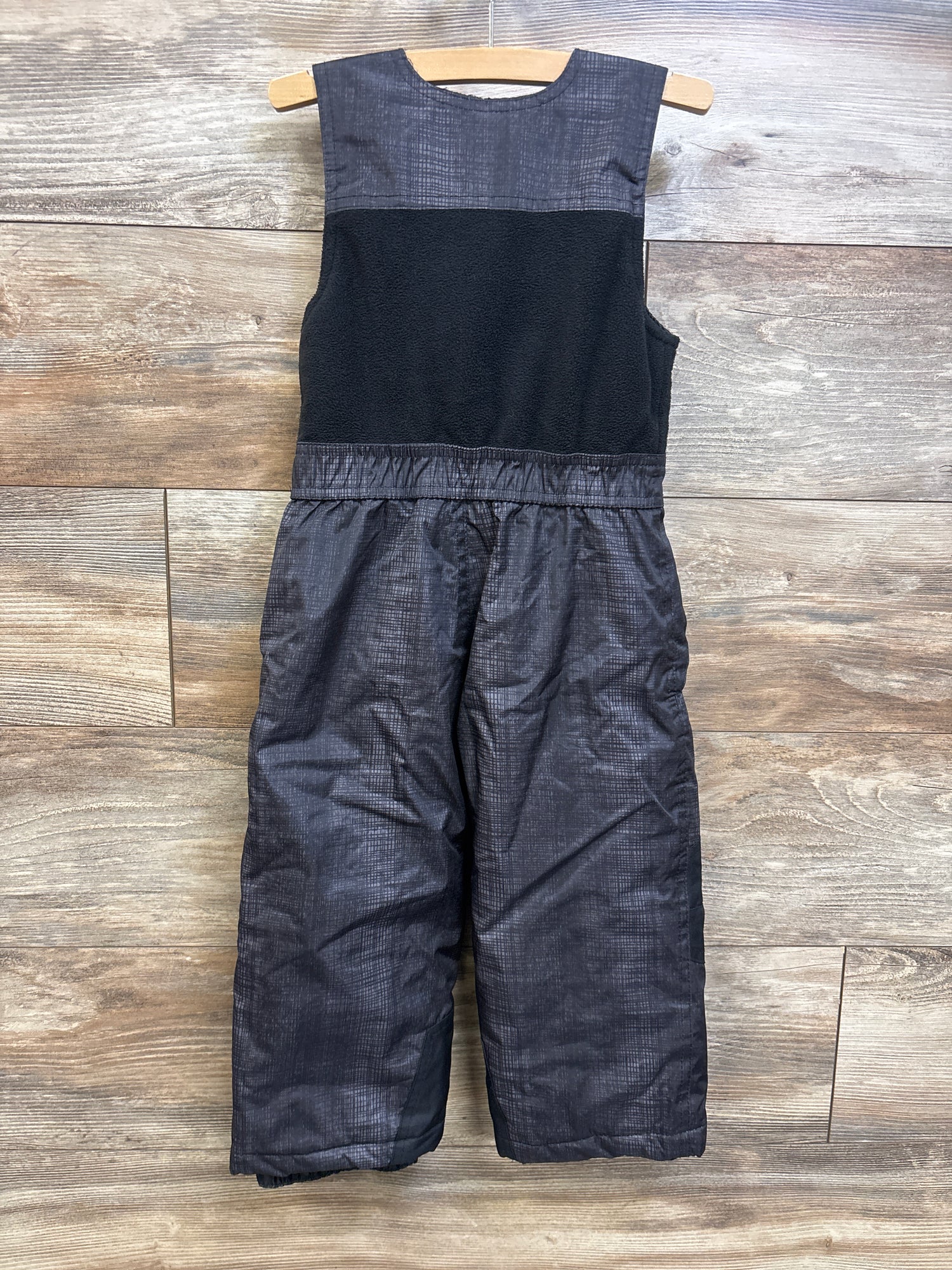 32 Degrees Weatherproof Snow Bib Overalls Black sz 3T