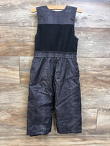 32 Degrees Weatherproof Snow Bib Overalls Black sz 3T