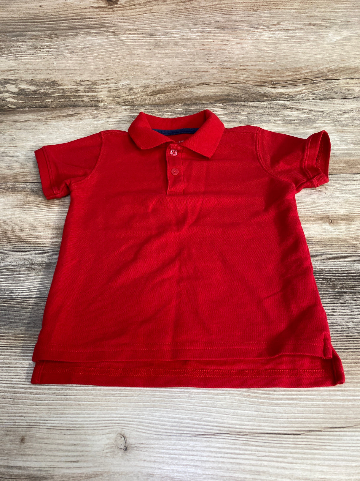 Wonder Nation Polo Shirt Red sz 4T