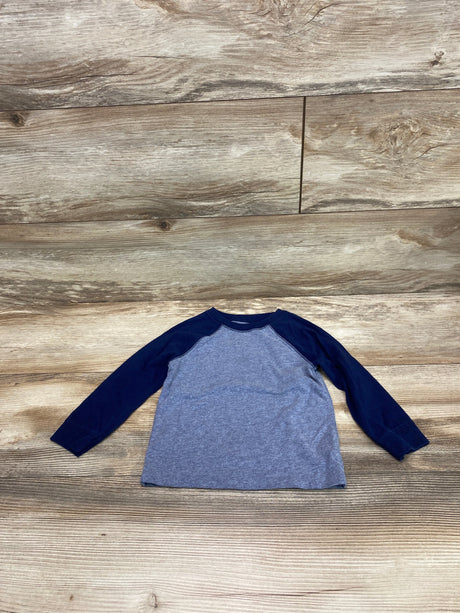 Cat & Jack Raglan Shirt Blue sz 18m - Me n Mommy To Be