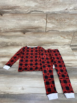 Cuddl Duds 2pc Thermal Shirt & Pants Set Red sz 2-3T