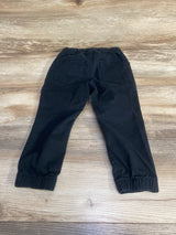 Cat & Jack Drawstring Jogger Pants Black sz 2T