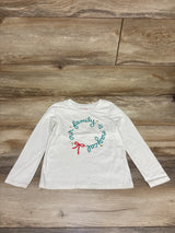 Cat & Jack 'Our Family Is Magical' Long Sleeve Shirt White sz 5T