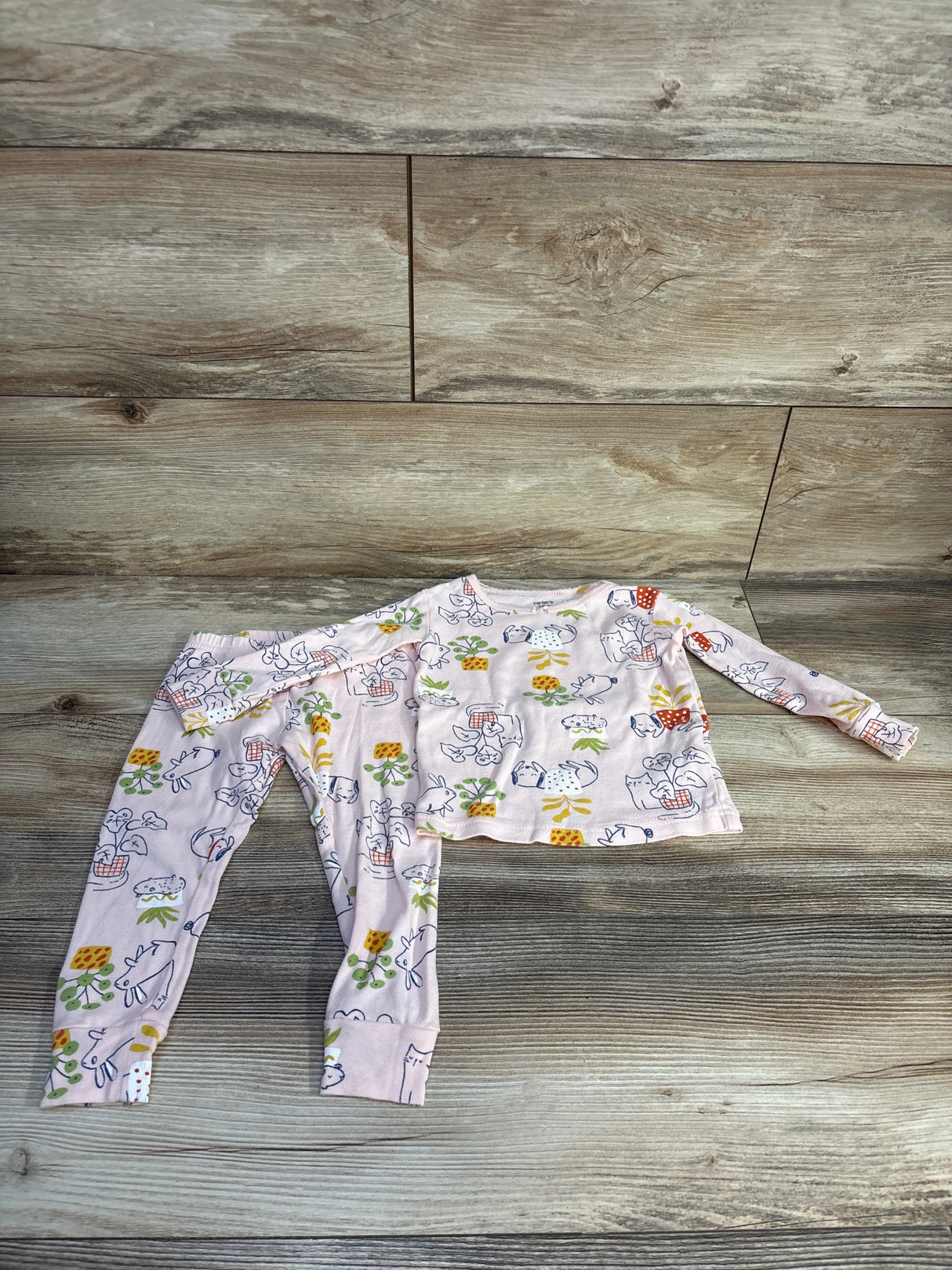 Carter's 2pc Pajama Set Pink sz 18m