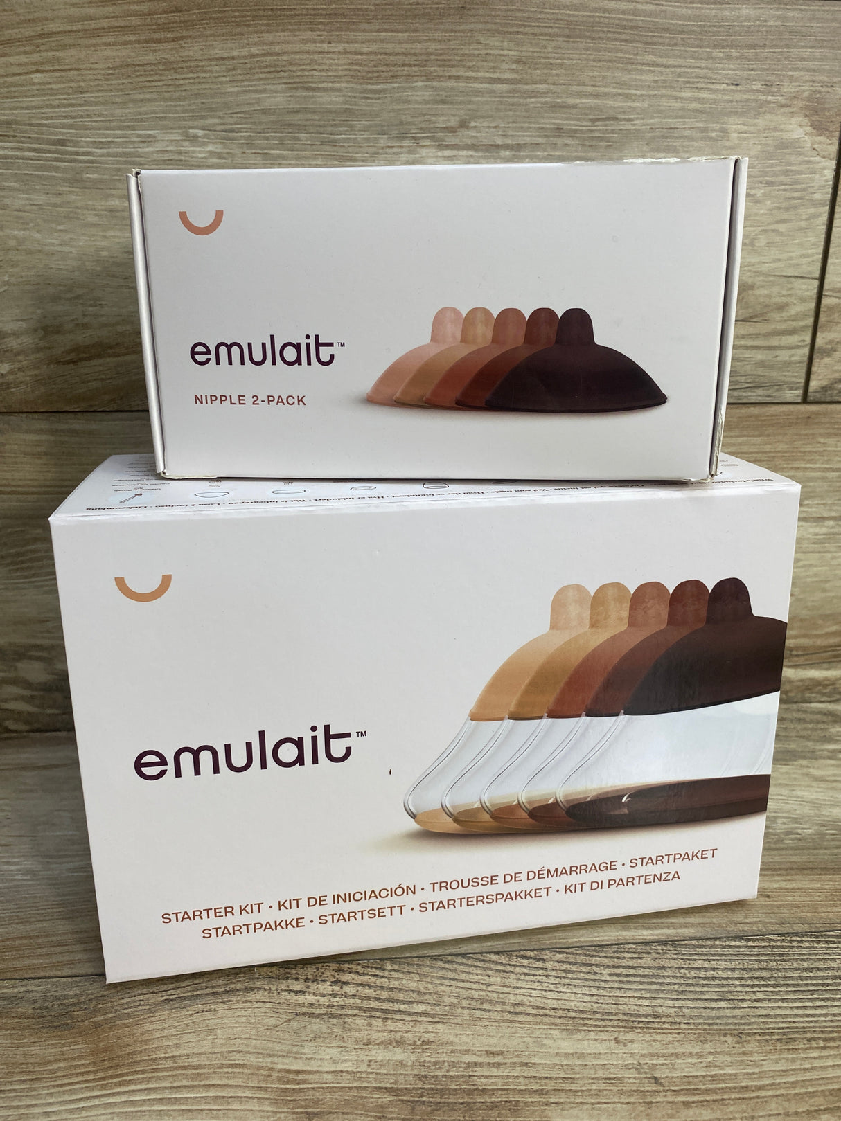 NEW Emulait Starter Kit + 2pk Nipples