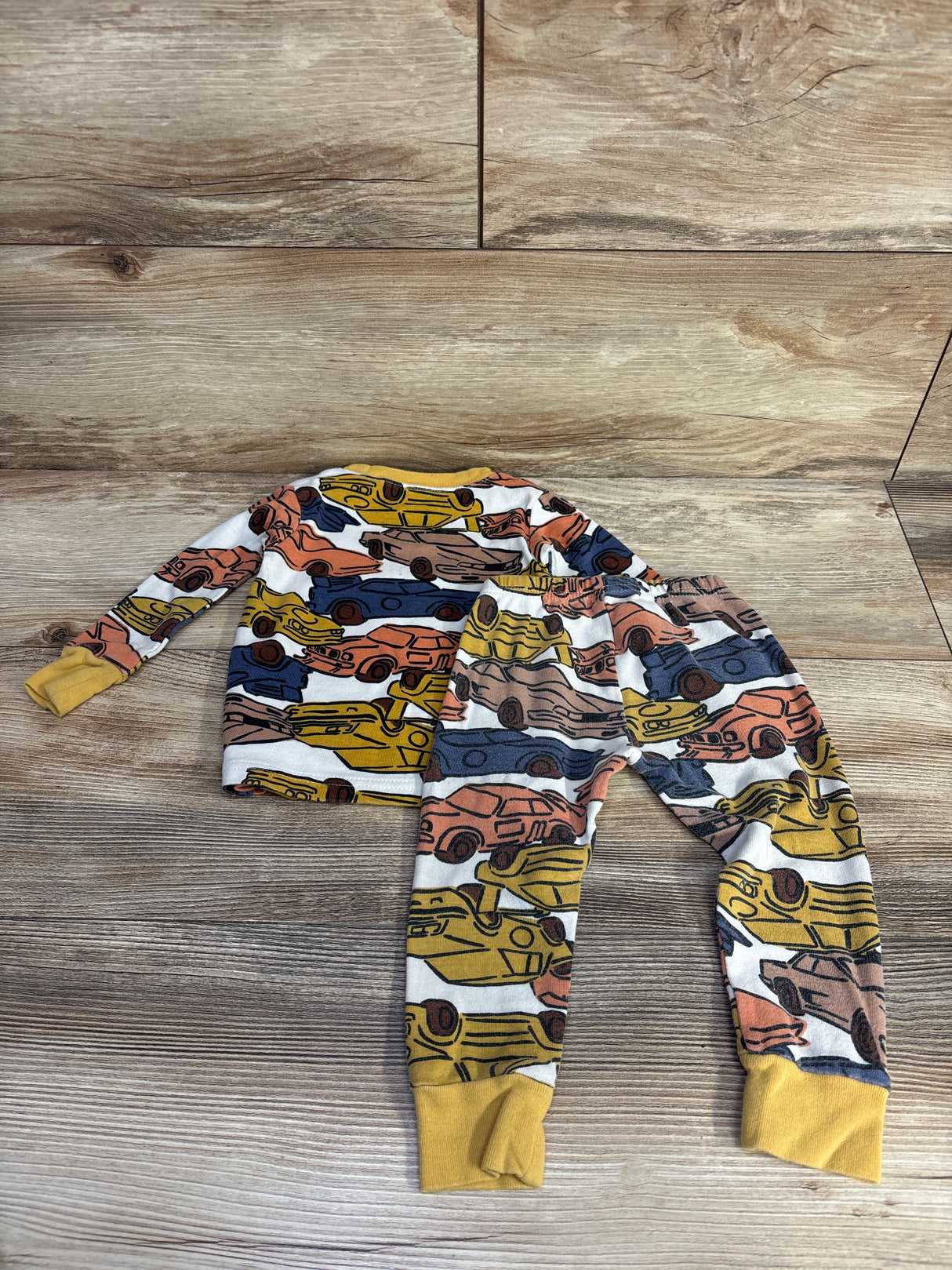 Carter's 2pc Car Pajama Set White sz 12m