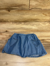 Cat & Jack Denim Skort Blue sz 5T