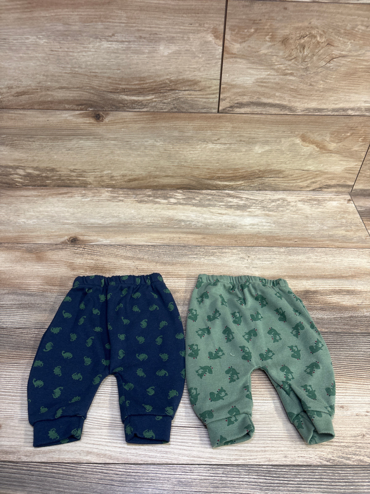 Hakochia 2pk Pull-On Pants Green/Blue sz 3m