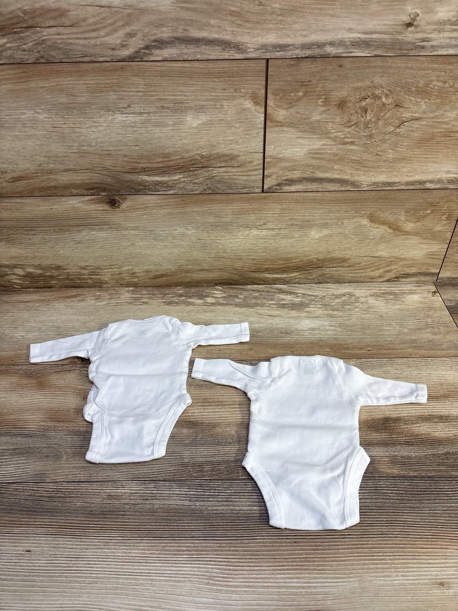 Gerber 2pk Bodysuits White sz Preemie