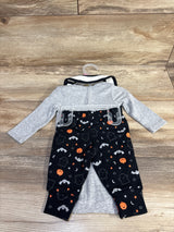 NWOT Child Of Mine 3pc My First Halloween Set Grey sz 0-3m
