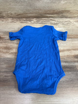 Kate Quinn Ribbed Modal Bodysuit Blue sz 3-6m