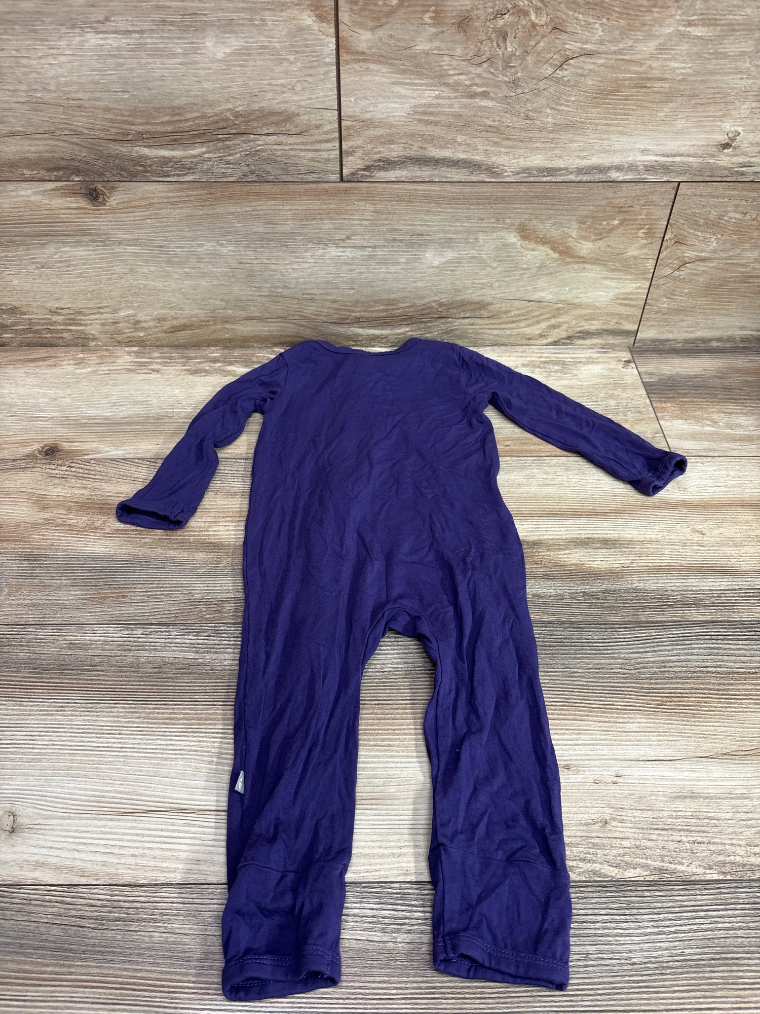 Kyte Baby Bamboo Footless Zippered Sleeper Purple sz 18-24m