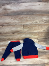 Sesame Street Sweatshirt & Joggers 2pc Set Navy sz 2T
