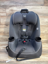 Cosco Easy Elite Slim All-in-One Convertible Car Seat in Grey Glyphs