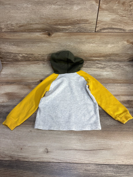 Carter's Thermal Hooded Shirt Yellow sz 24m - Me n Mommy To Be