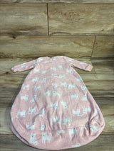 Simple Joys Cat Print Blanket Sleep Sack Pink sz 3-6m