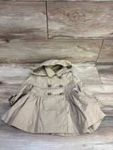 Ralph Lauren Hooded Trench Coat Beige sz 9m