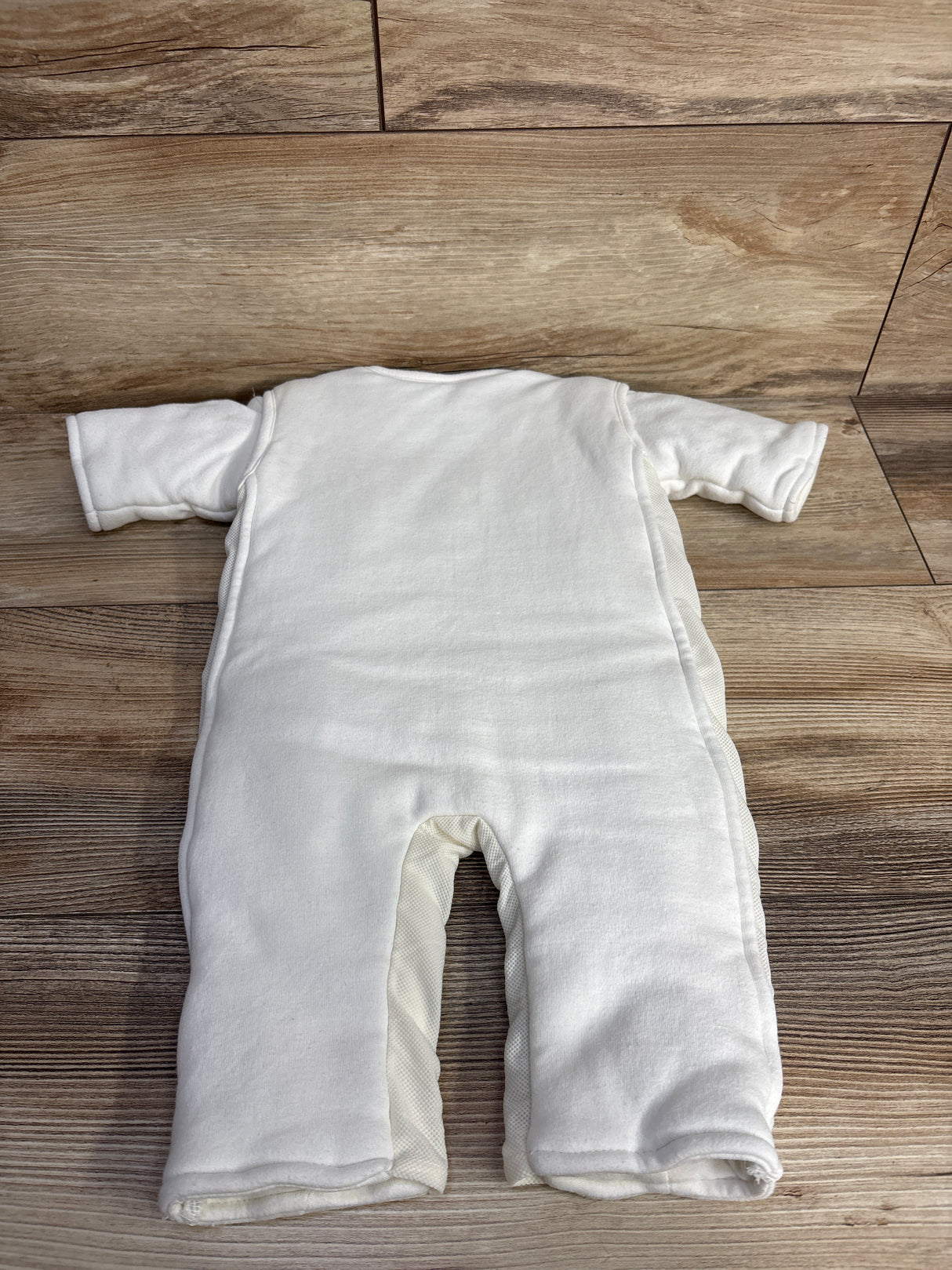 Baby Brezza 2-in-1 Swaddle Transition Sleepsuit Ivory sz 3-6m