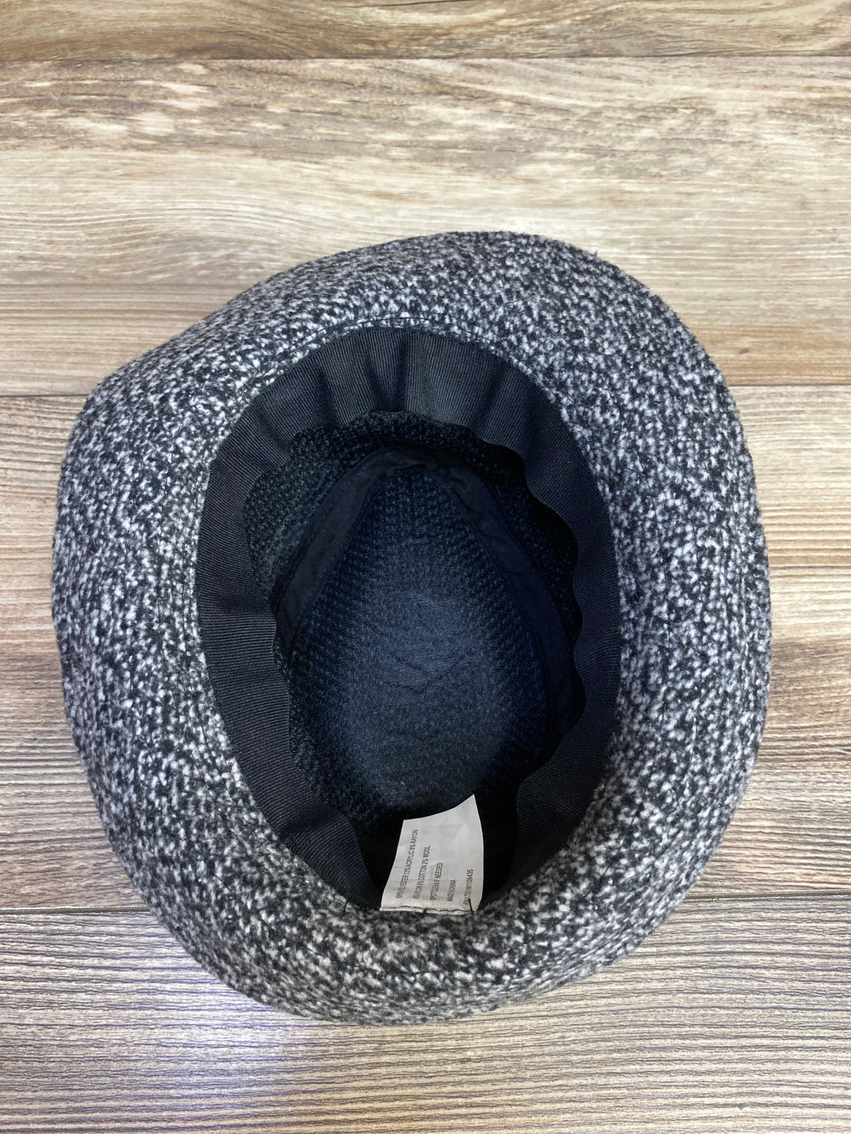Wool Fedora Hat, Grey