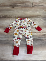 Emerson and Friends Farm Friends Animals Bamboo Convertible Sleeper Ivory sz 0-3m