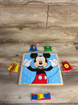 Melissa & Doug Mickey Mouse Wooden Basic Skills Board
