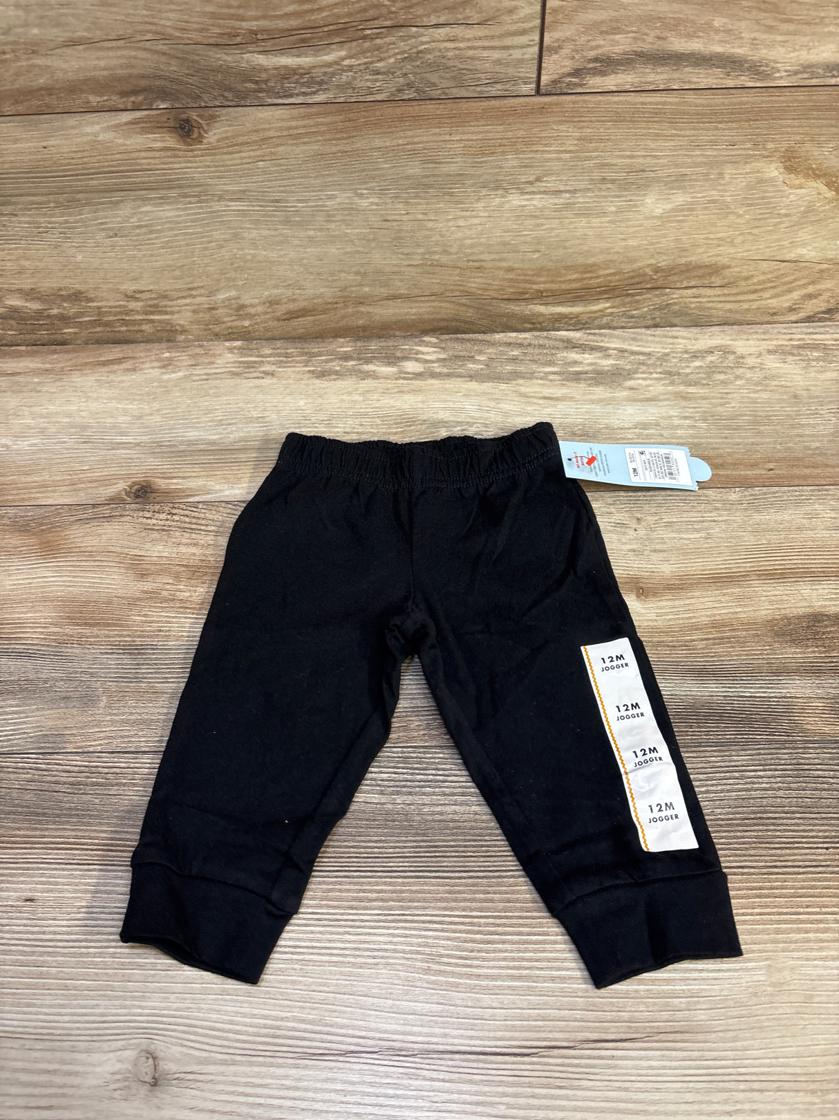 NEW Cat & Jack Pull On Joggers Black sz 12m