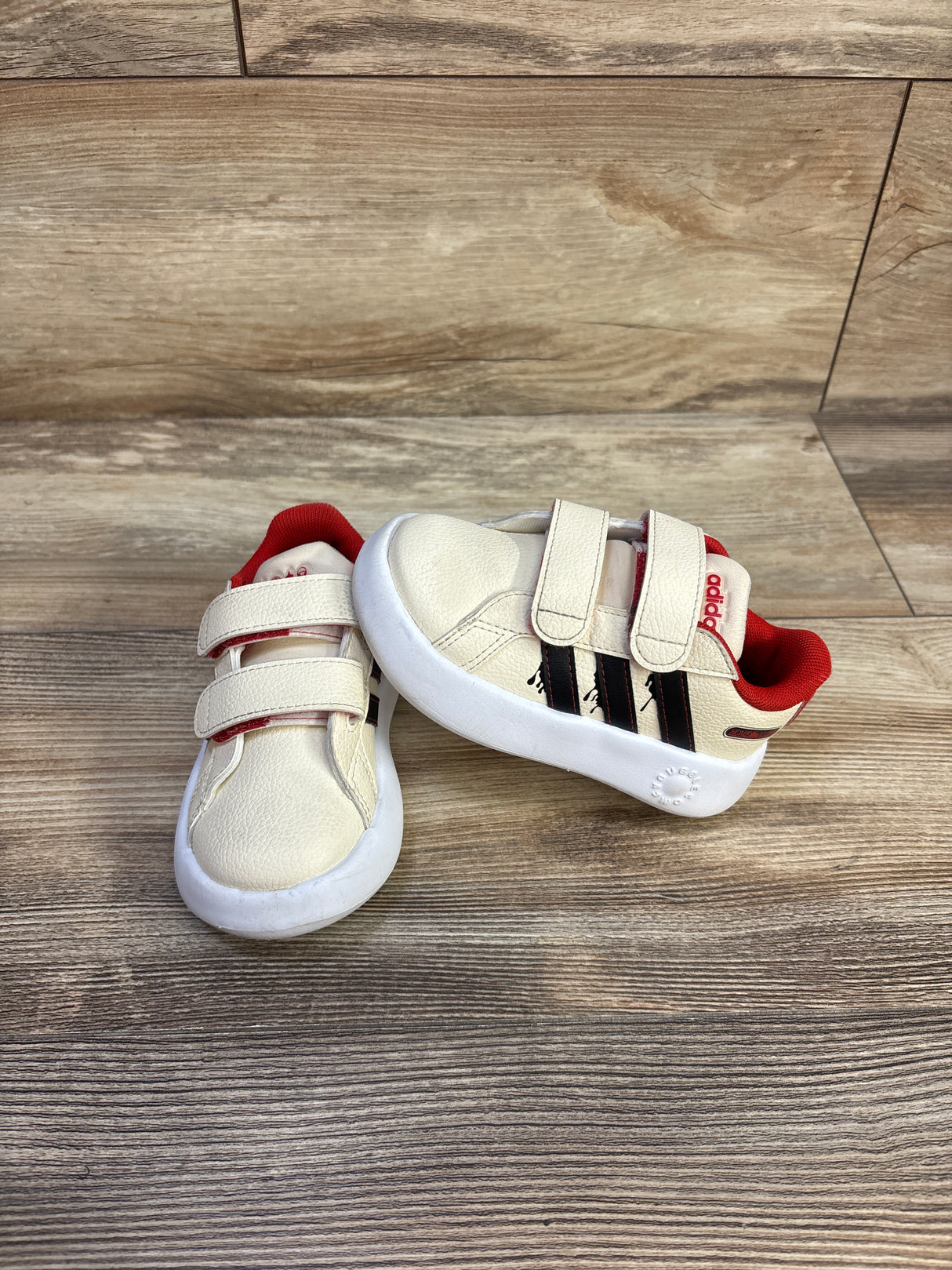 Adidas Home Alone Grand Court Sneakers Beige sz 7c