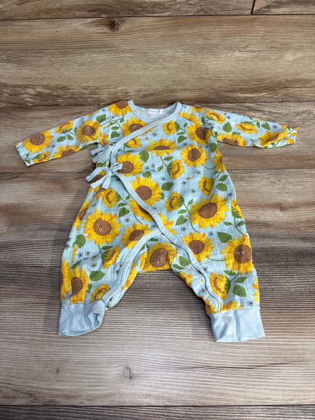 Angel Dear Sunflower Coverall Blue sz 6m - Me n Mommy To Be