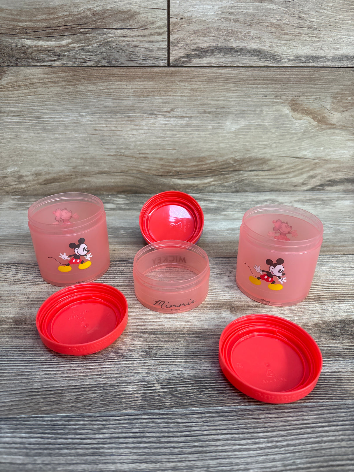 Whiskware Minnie Mouse Stackable Snack Pack Container