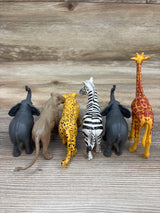 BOLZRA 6pk Safari Animal Figures