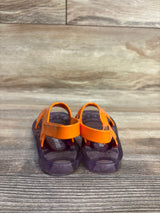 Mini Melissa Friendly BB Jelly Sandals Orange sz 8c