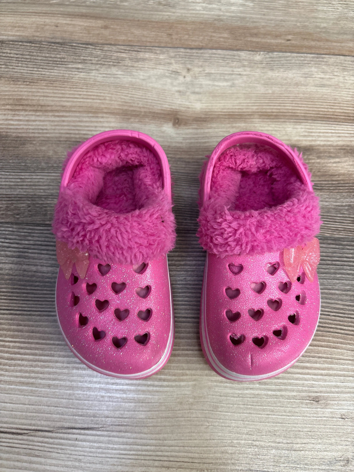 Koala Baby Furry Clogs Pink sz 6c