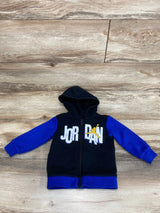 Jordan Full Zip Hoodie Blue sz 12m