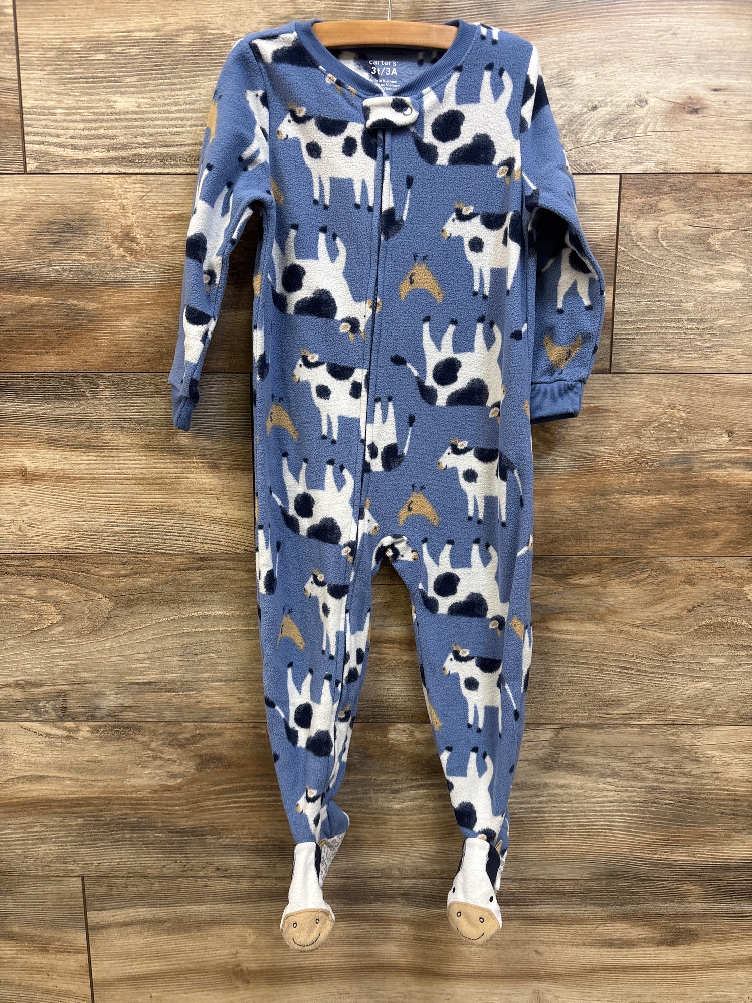 Carter's Blanket Sleeper Blue sz 3T