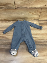 Just One You Knit Sleeper Blue sz 3m