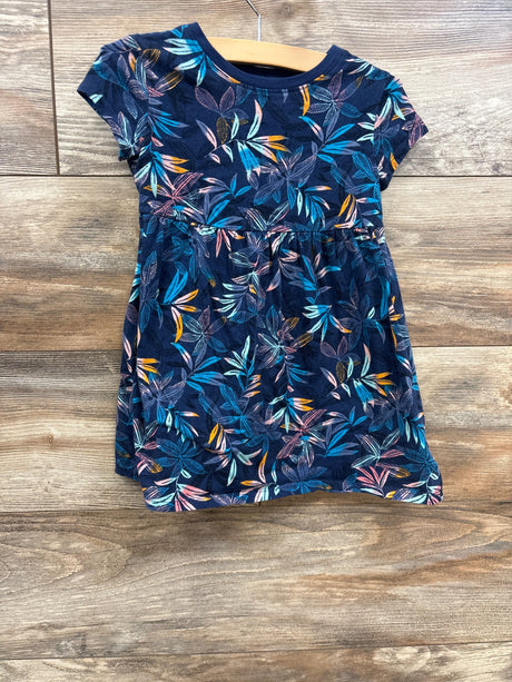 Old Navy Tropical Dress Blue 3T - Me n Mommy To Be