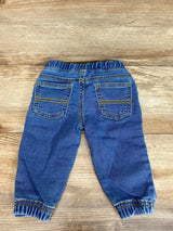 Carter's Drawstring Jogger Jeans Blue sz 6m