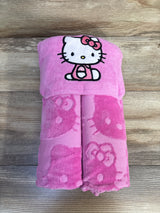 NWOT Hello Kitty Hooded Towel Pink 27x50''