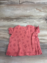 Baby Gap Cactus Print Pocket Shirt Red sz 12-18m