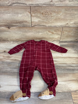 Carter's Blanket Sleeper Red sz 12m