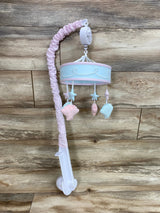 NoJo Sugar Reef Mermaid Whimsy Musical Mobile Pink/Blue