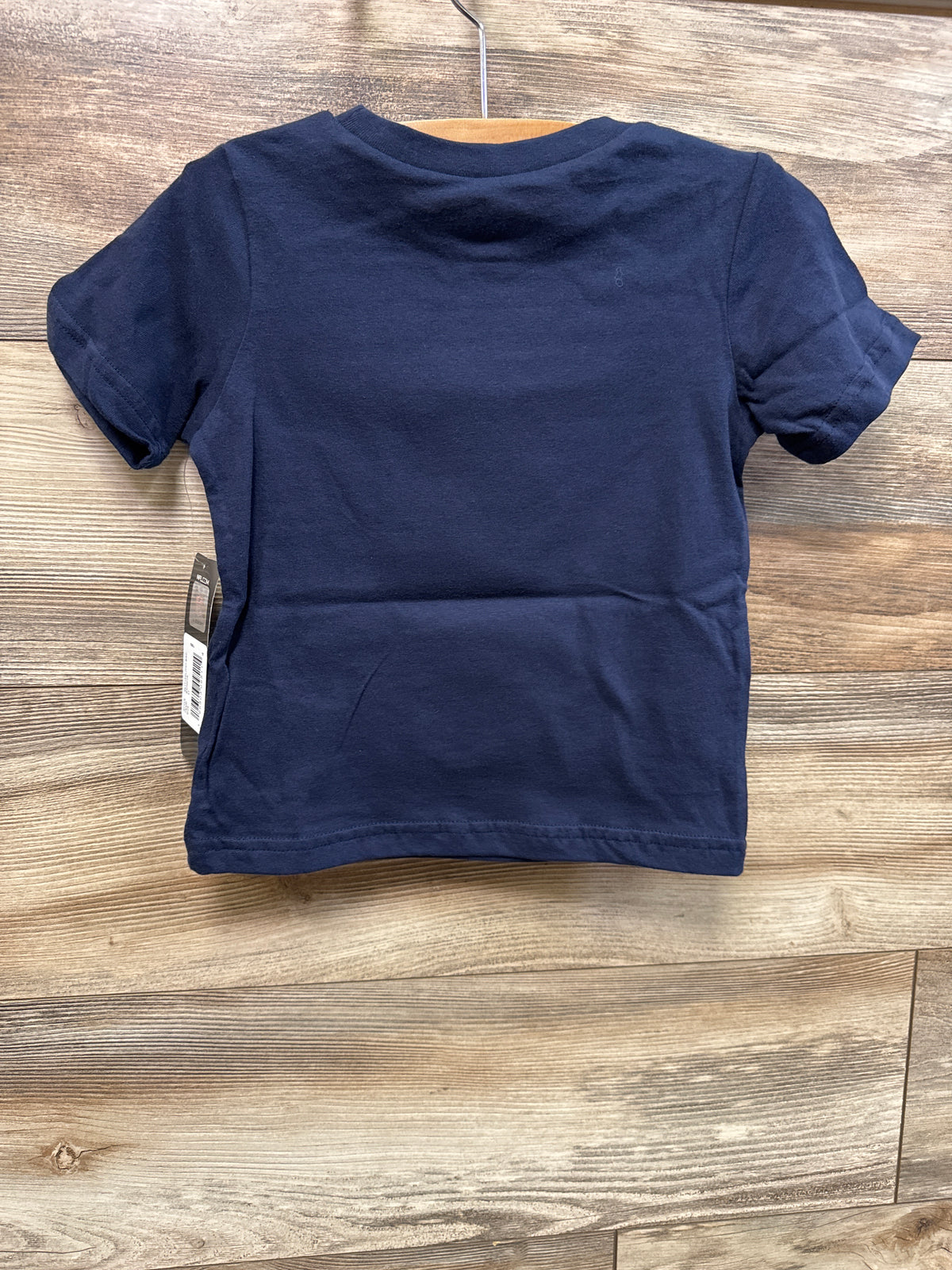 NEW NFL Denver Broncos Toddler Stiff Arm T-Shirt Navy sz 3T