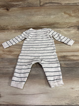 Old Navy Henley Waffle Knit Coverall Beige sz 6-12m