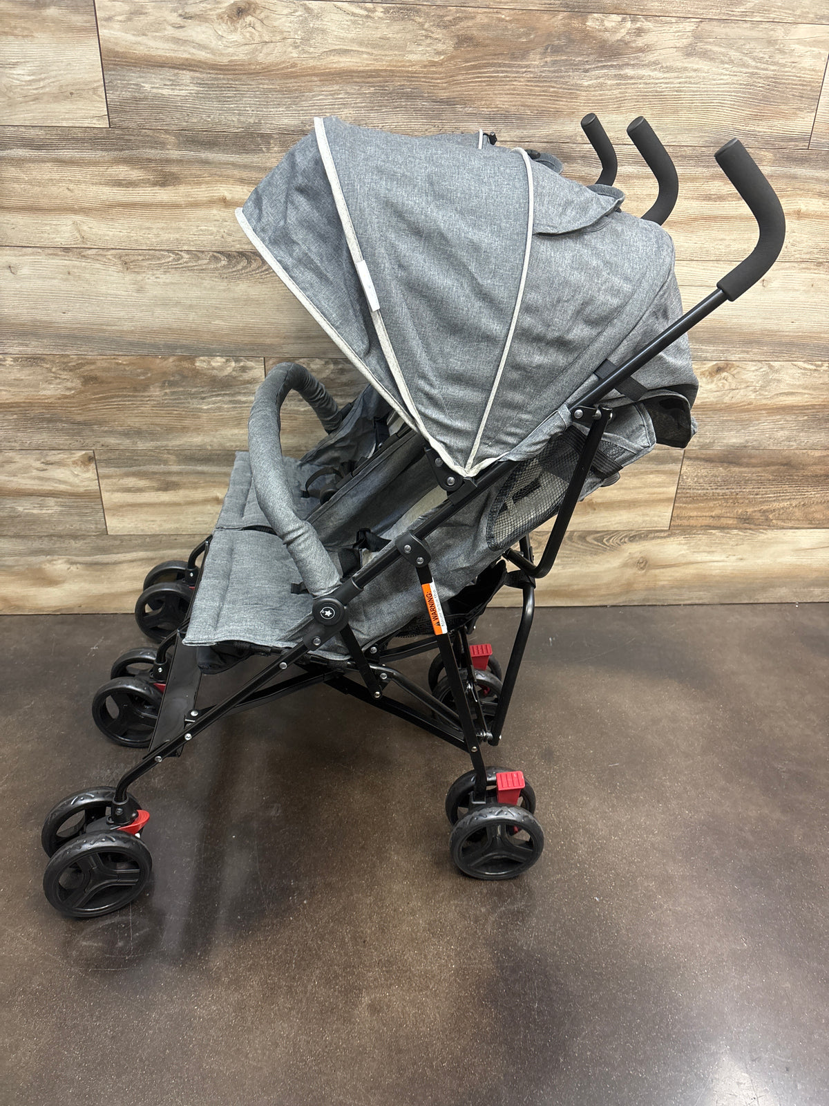 Dream On Me Volgo Twin Umbrella Stroller, Grey