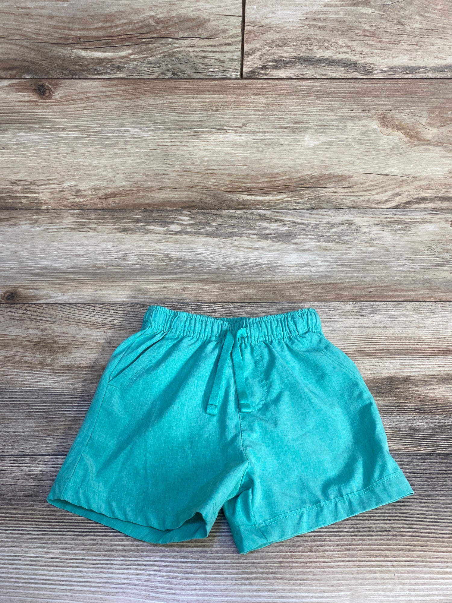 Flapdoodles Board Shorts Teal sz 12m