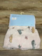 NEW Pooh Bear Collection 3pc Baby Blanket & Socks Set Pink sz 0-6m